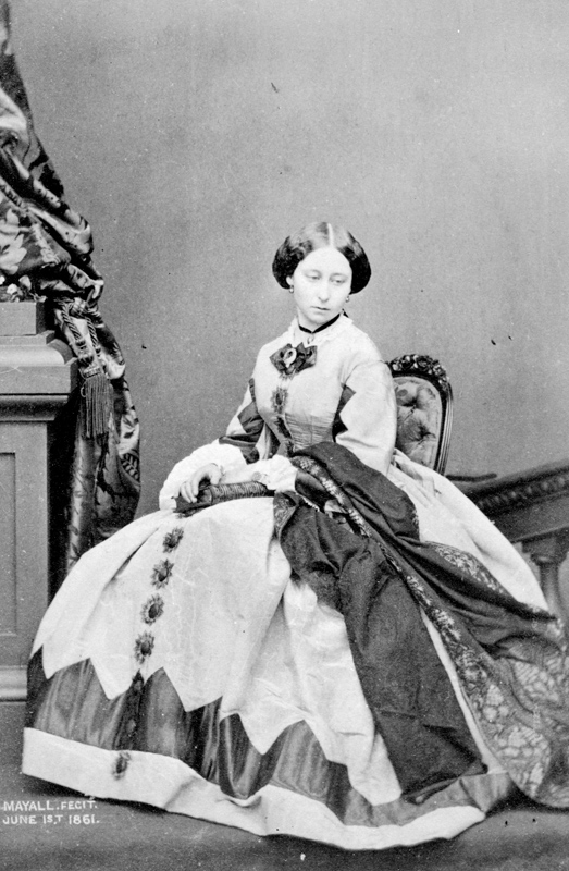 Her Royal Highness Princess Louise, 1861.