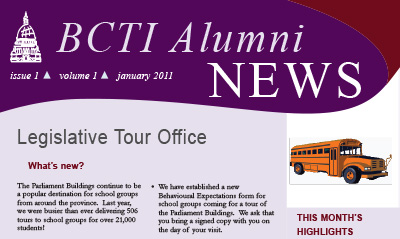 BCTI Alumni News January 2011