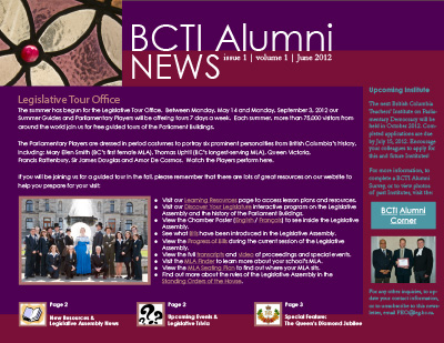 BCTI Alumni News June 2012
