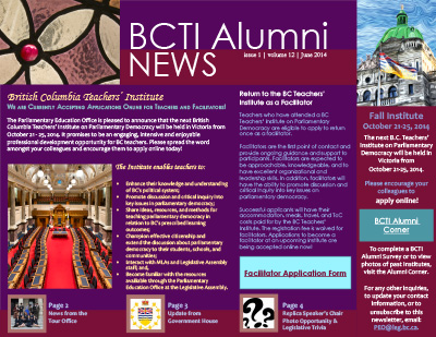 BCTI Alumni News June 2014